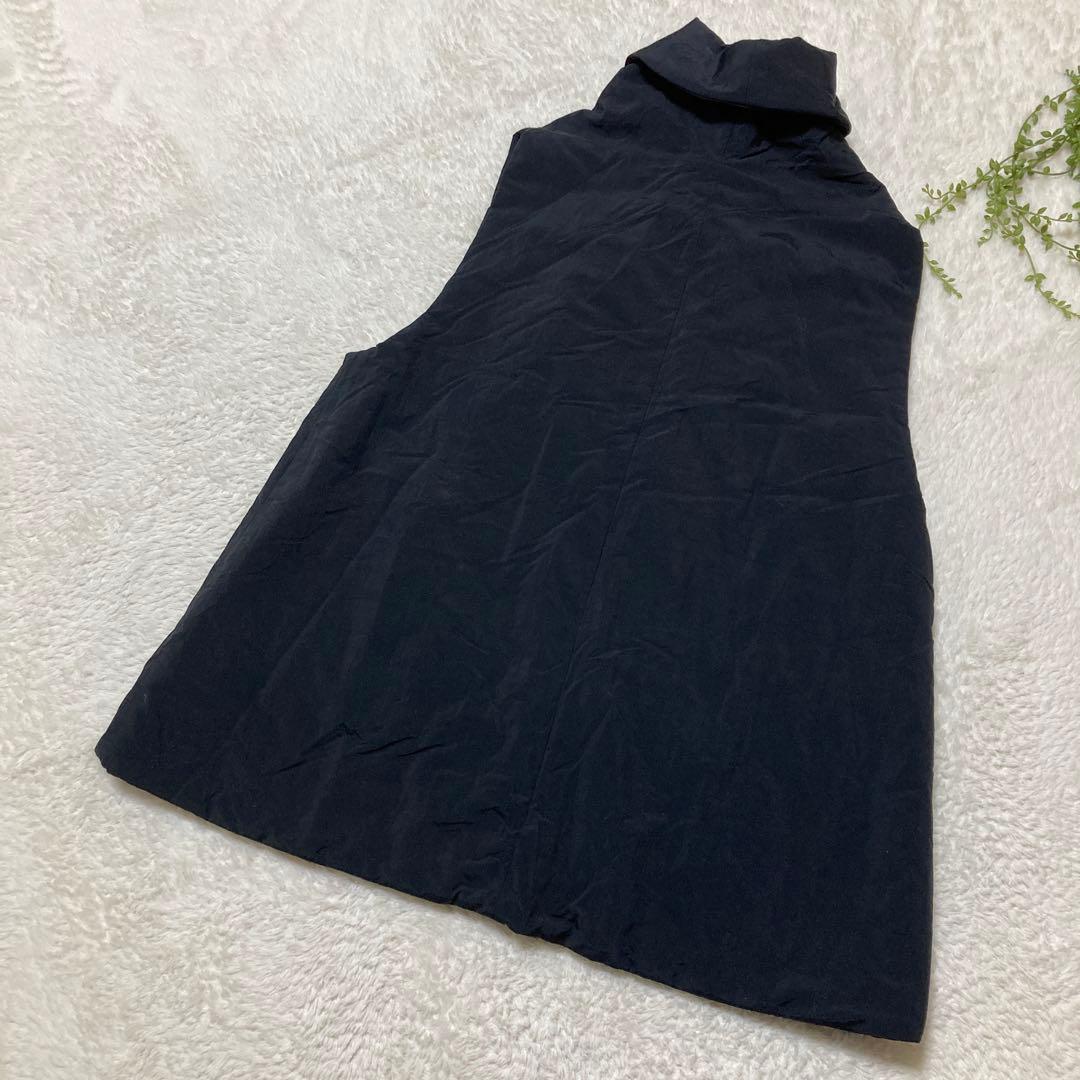 萌　MOYURU モユル　センソユニコ 中綿ロングベスト　ジレ