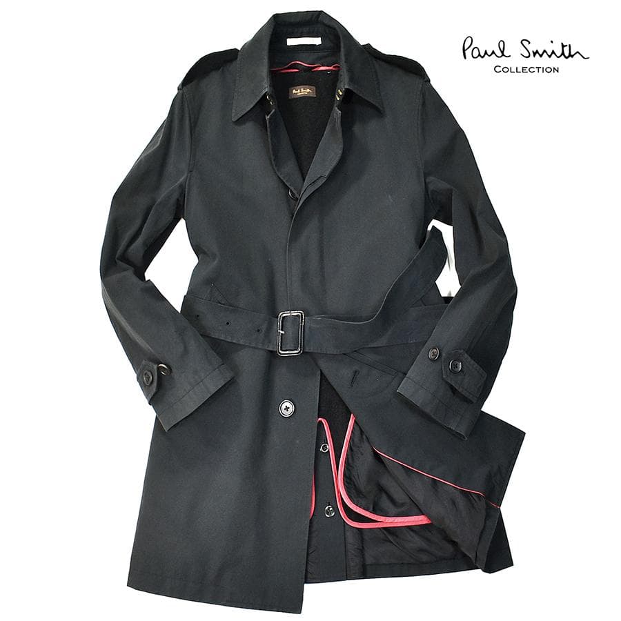 定10万 ポールスミス コレクション 3シーズン ライナー ステンカラーコートS