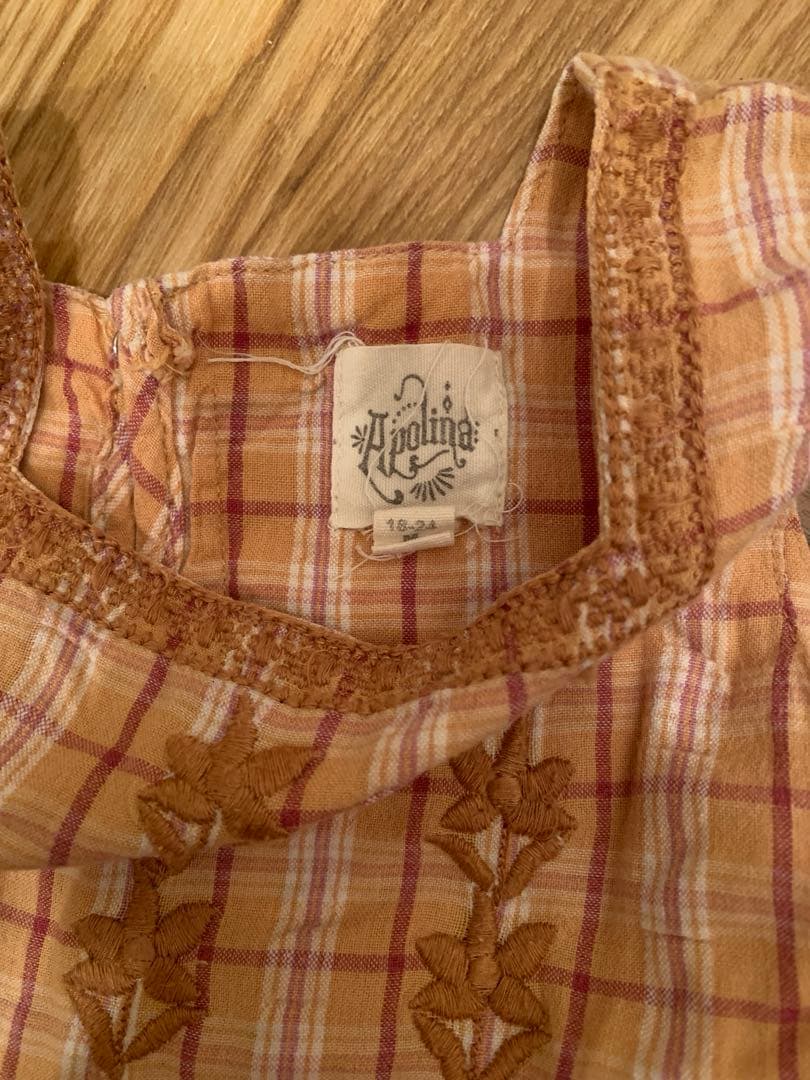 Apolina ベビー　ワンピース　バンダナ　セット