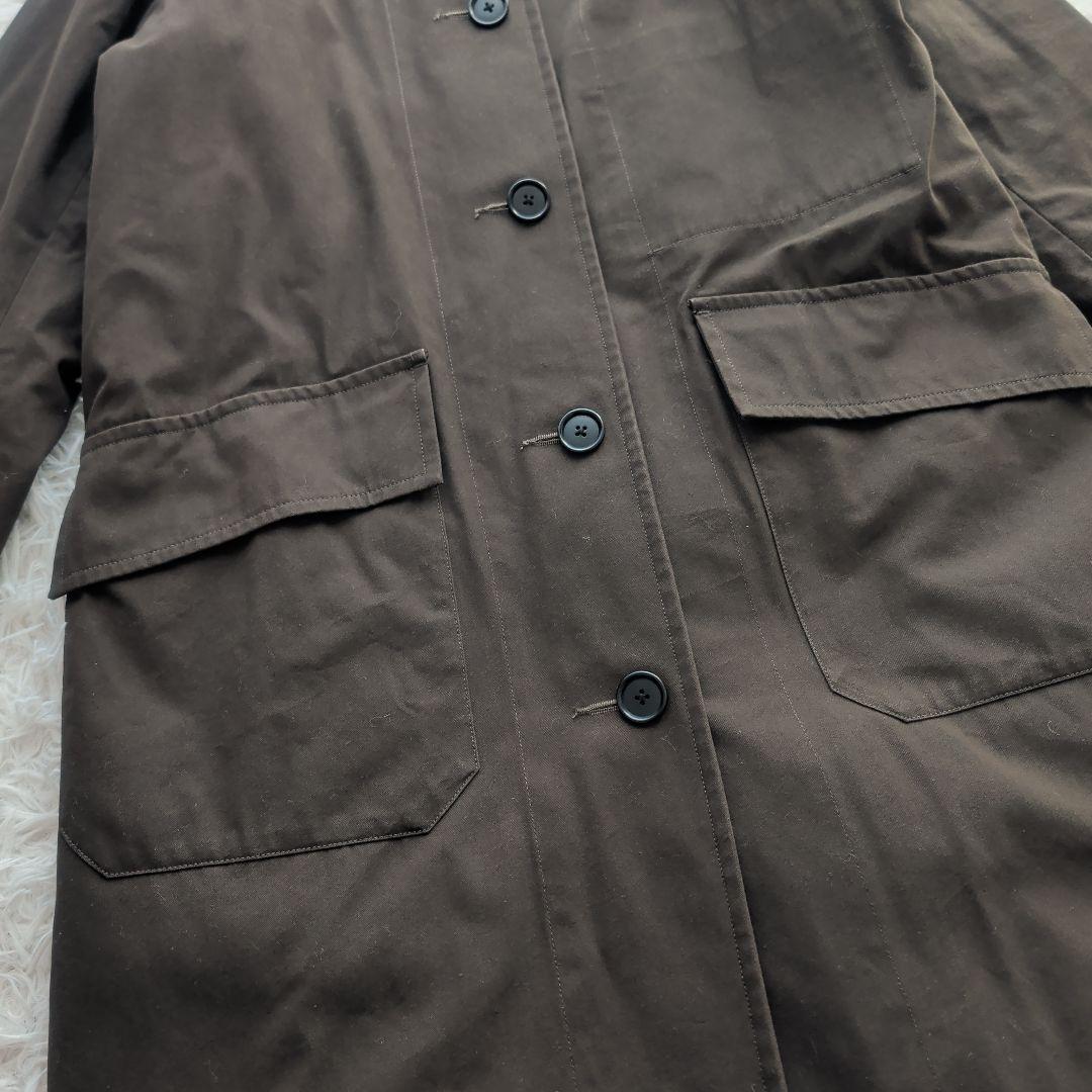 現行 MHL.マーガレットハウエル 2way インナーダウン付 ステンカラー S