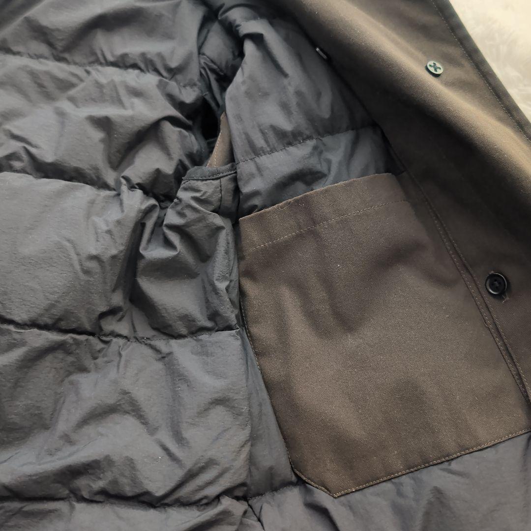 現行 MHL.マーガレットハウエル 2way インナーダウン付 ステンカラー S