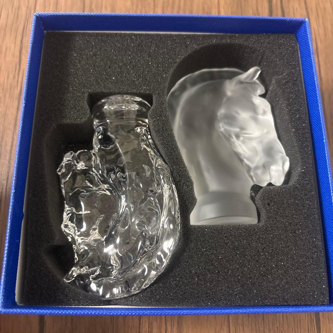 サンルイ　エルメス　シュバル　チェス　駒　ポーン　クリスタル　馬