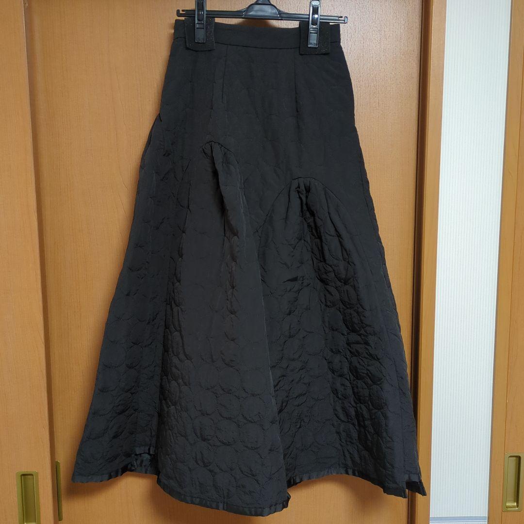 UN3D アンスリードサークルキルティングスカート38