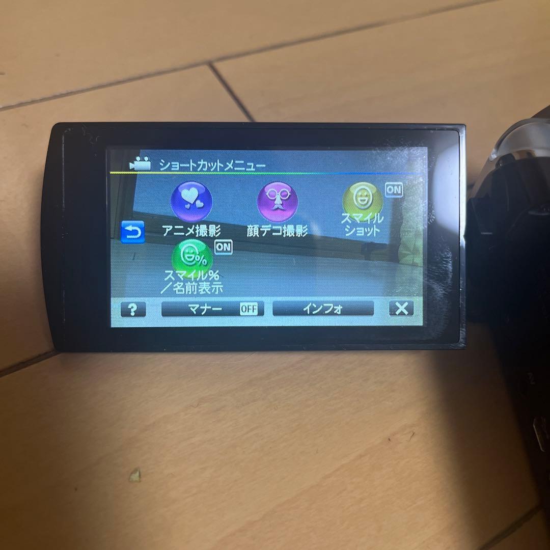 JVC ビデオカメラ GZ-E565 エブリオ　 ブラック