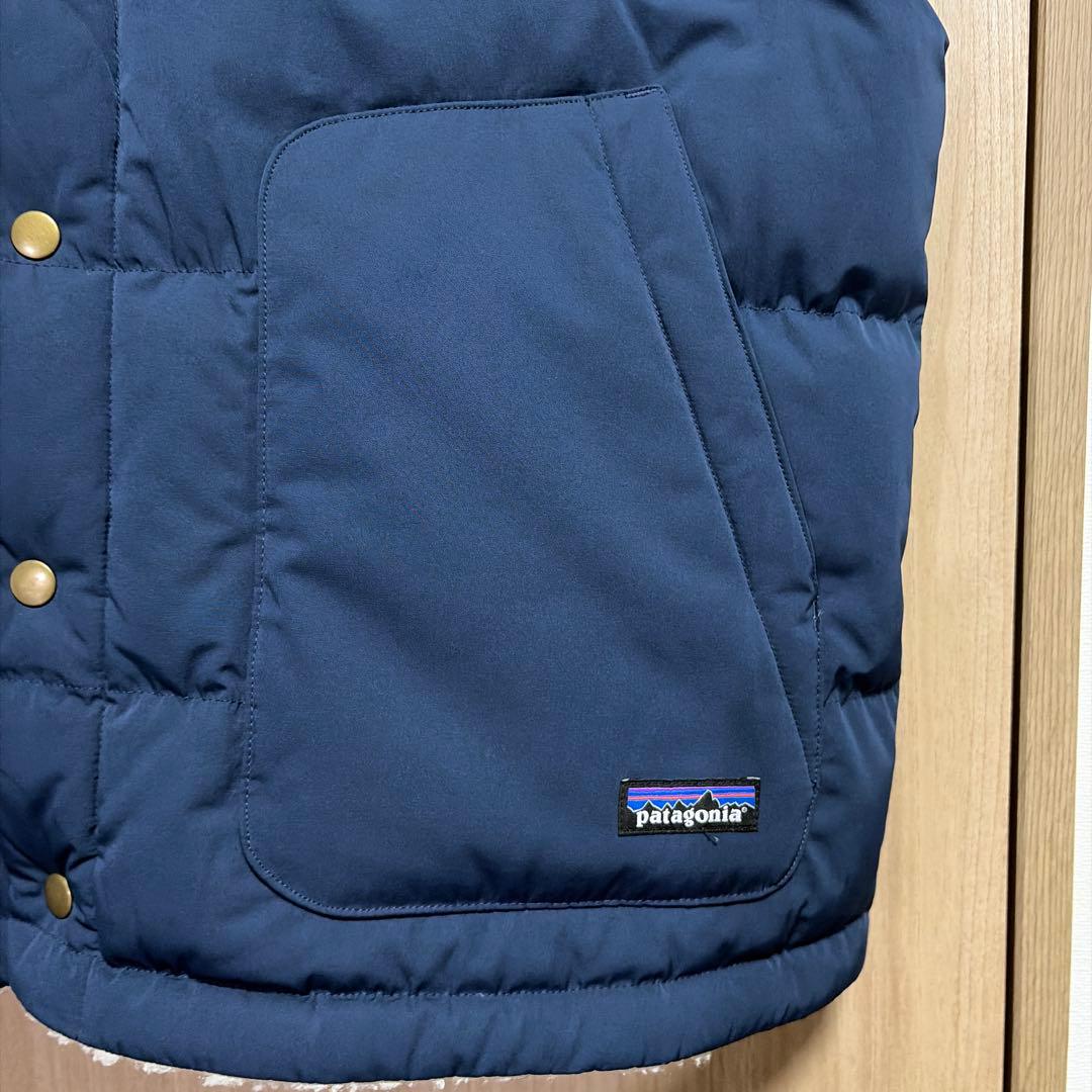 patagonia パタゴニア　メンズ　リバーシブル　ビビー　ダウンベスト　L