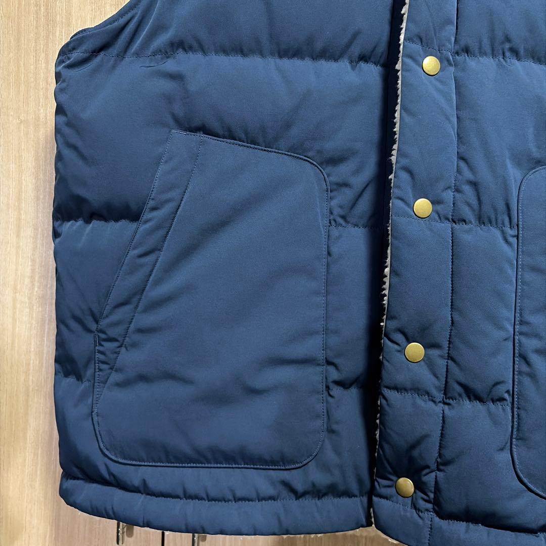 patagonia パタゴニア　メンズ　リバーシブル　ビビー　ダウンベスト　L