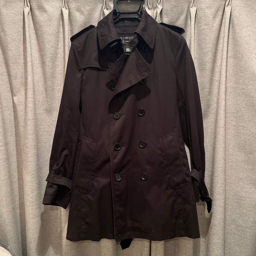 BURBERRY BLACK LABEL トレンチコート Sサイズ ブラック