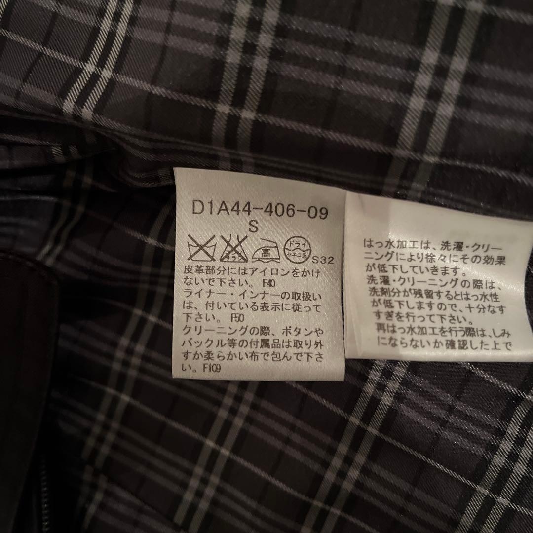 BURBERRY BLACK LABEL トレンチコート Sサイズ ブラック
