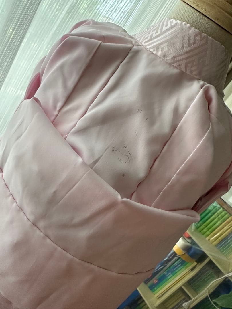 3歳七五三フルセット 正絹 総絞り 正絹 赤×白