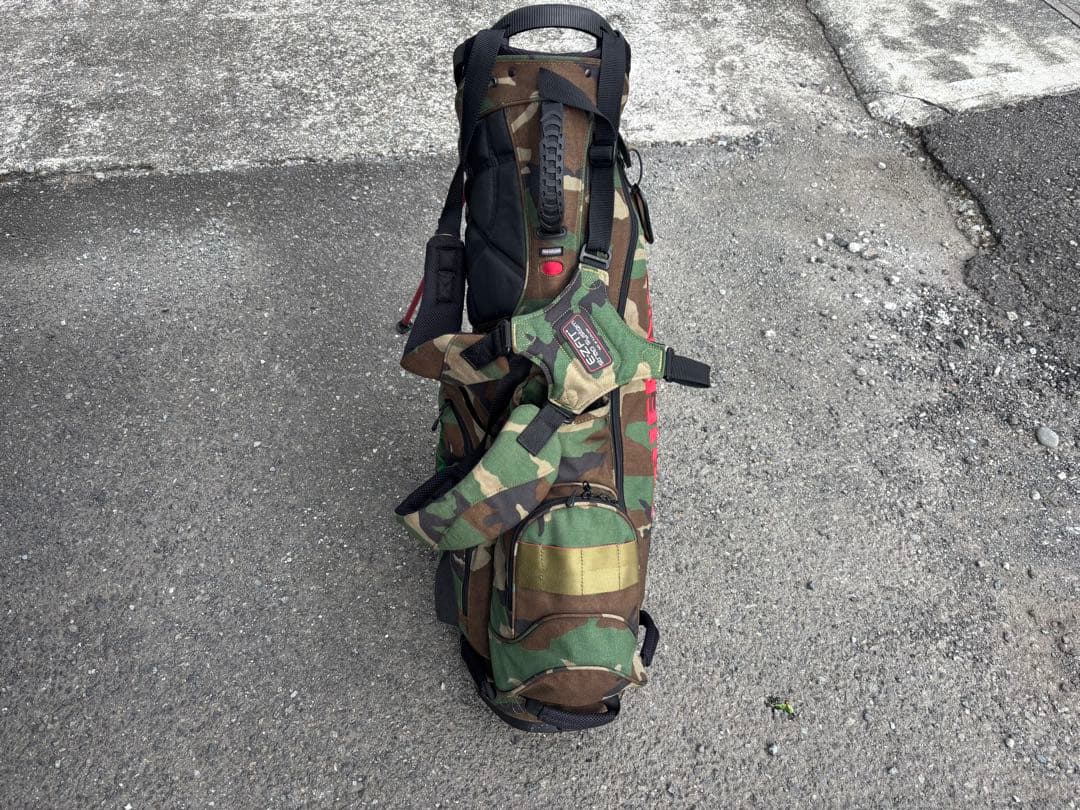 BRIEFING 迷彩 キャディバッグ