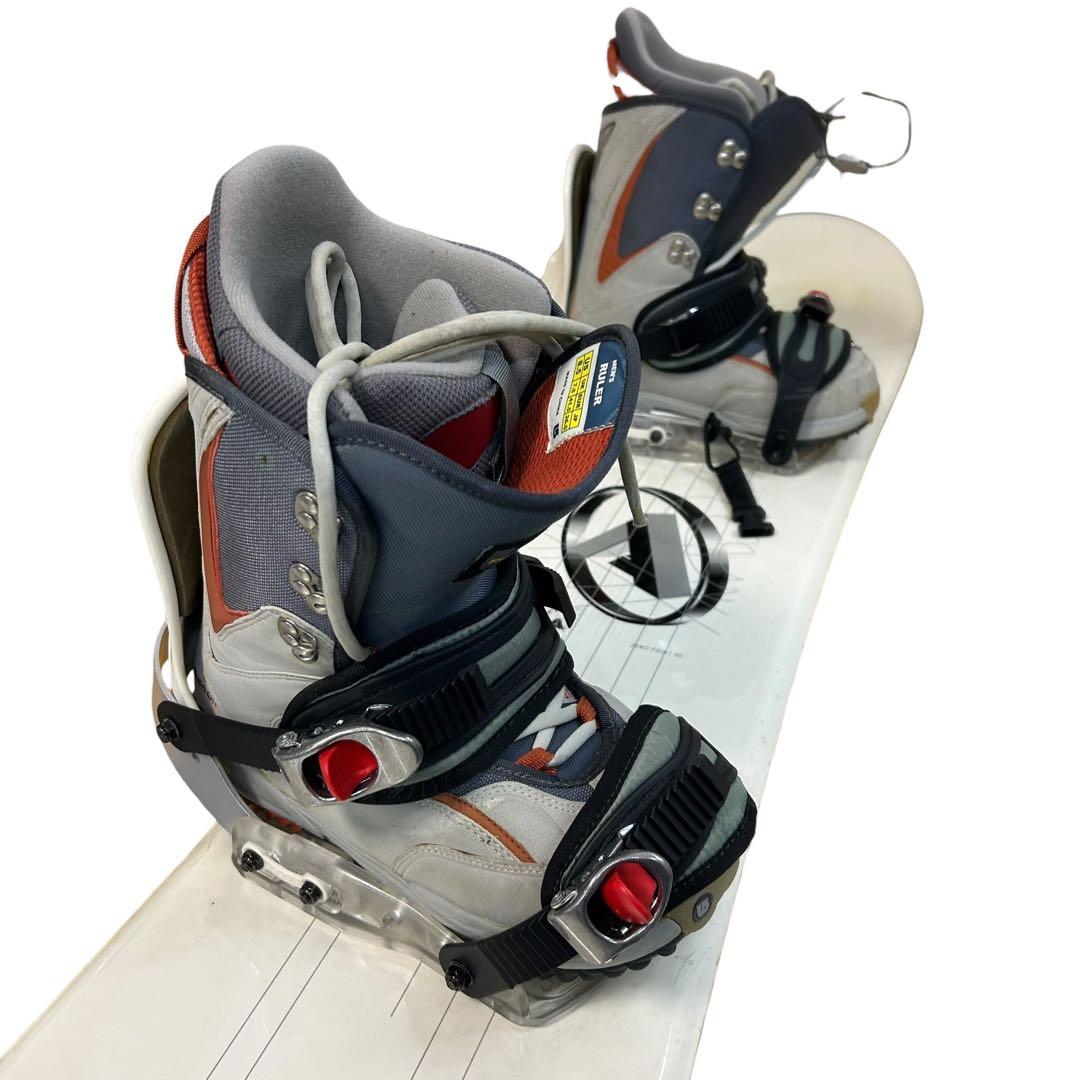 ⑥3点セット バートン ブーツ Ruler26.5cmアトランティススノボバイン