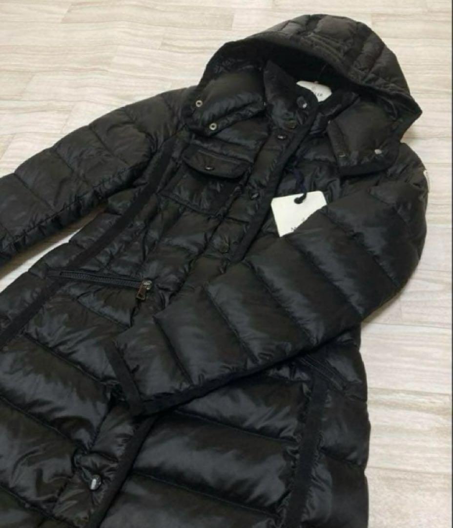 【新品本物】サイズ1 モンクレール エルミンヌブラックダウン719⑤