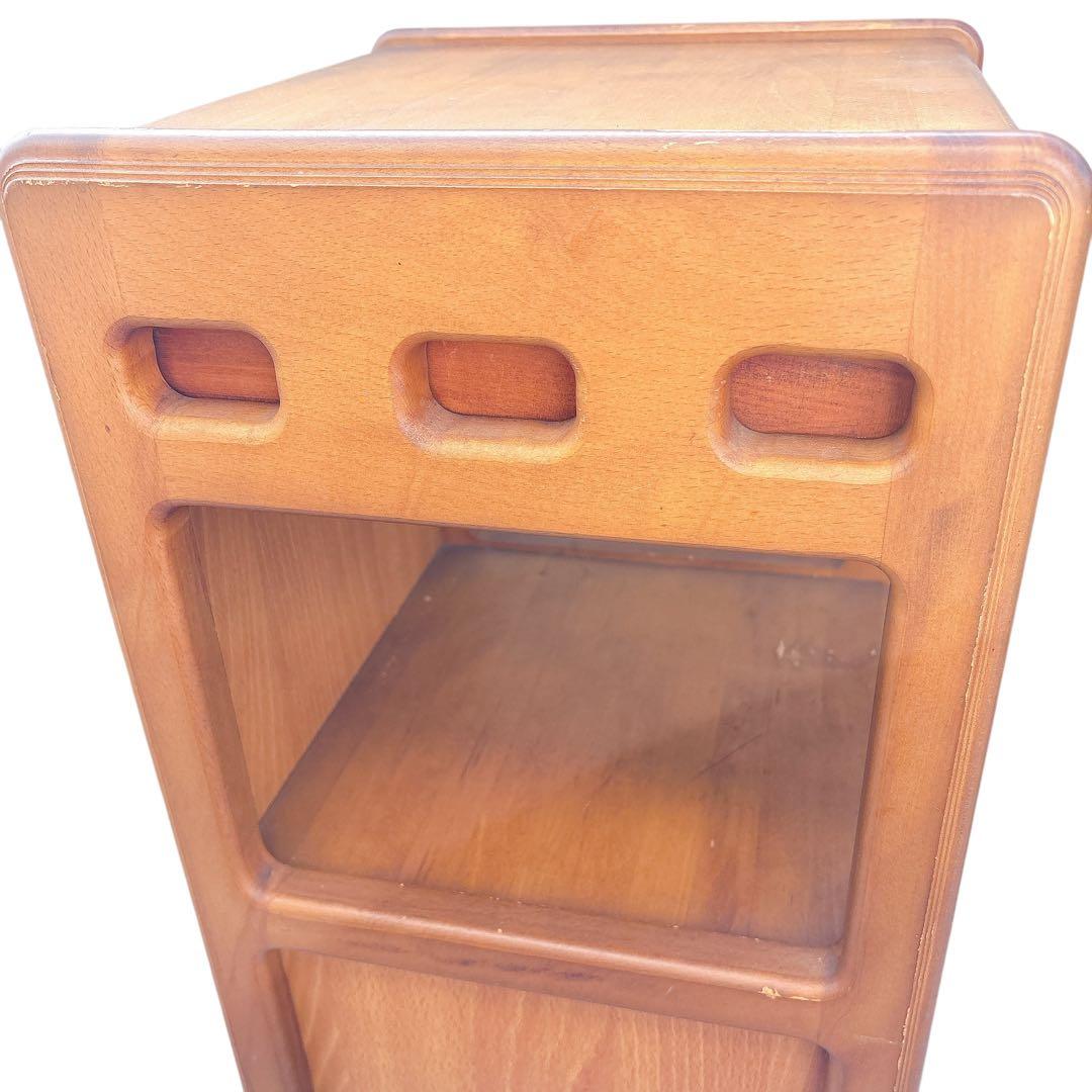 ソニア　電話台 サイドラック チェスト 昭和レトロ コロニアル　アンティーク