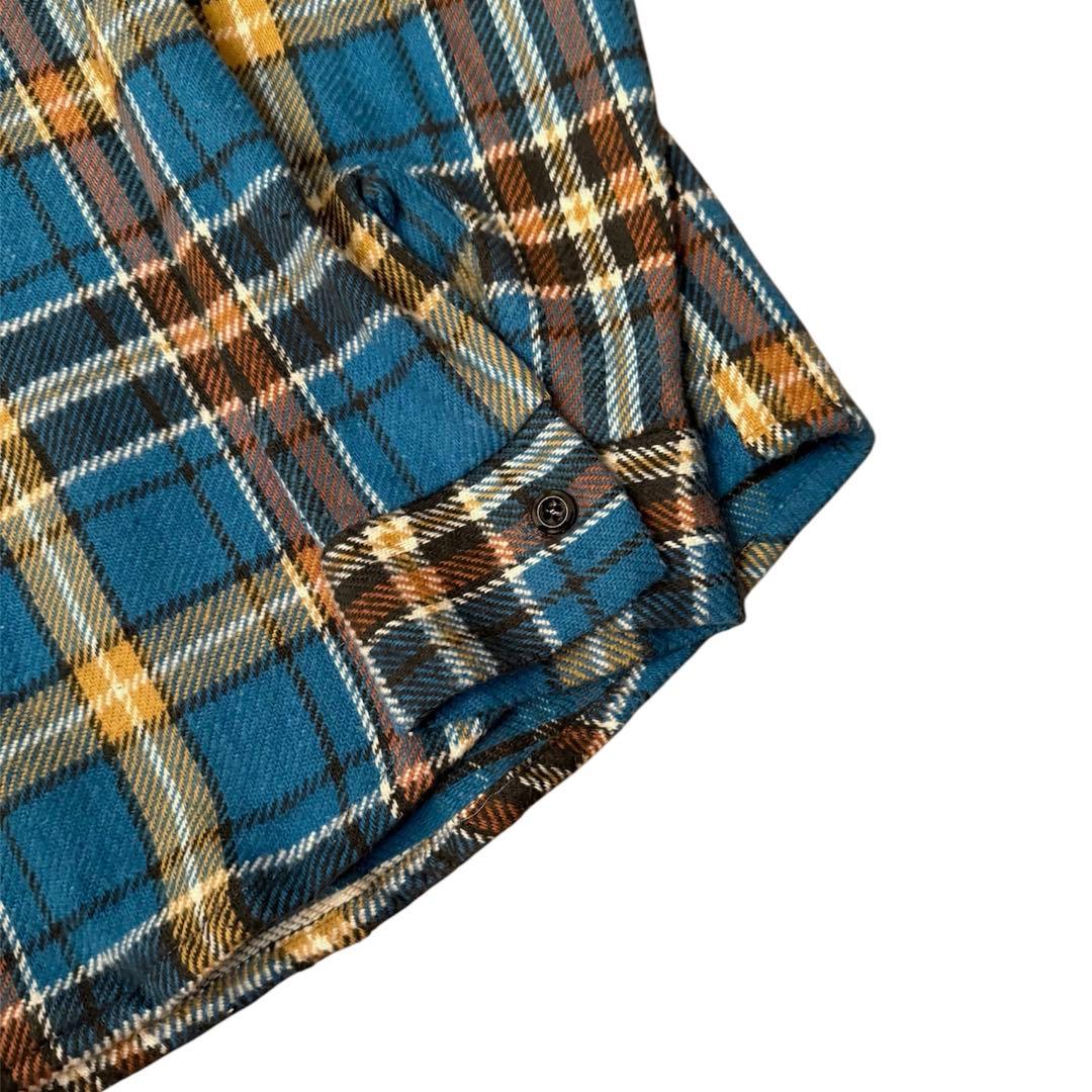 70s USA シアーズ KINGS ROAD ヘビーネルシャツ