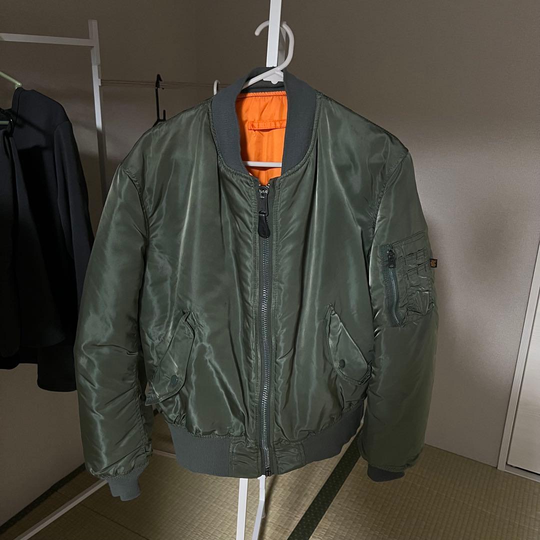 alpha ma1 80s〜90s アルファ　フライトジャケット Mサイズ