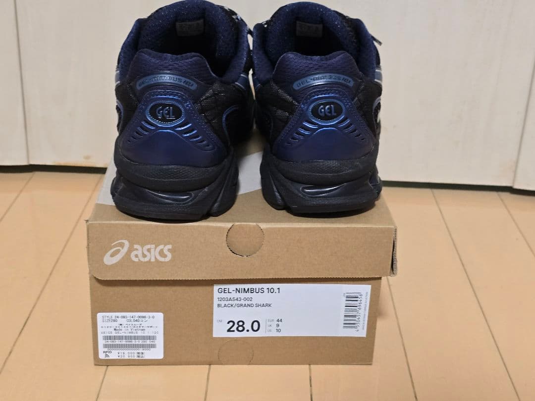 靴 Asics Gel-Nimbus 10.1 Black/Grand Shark