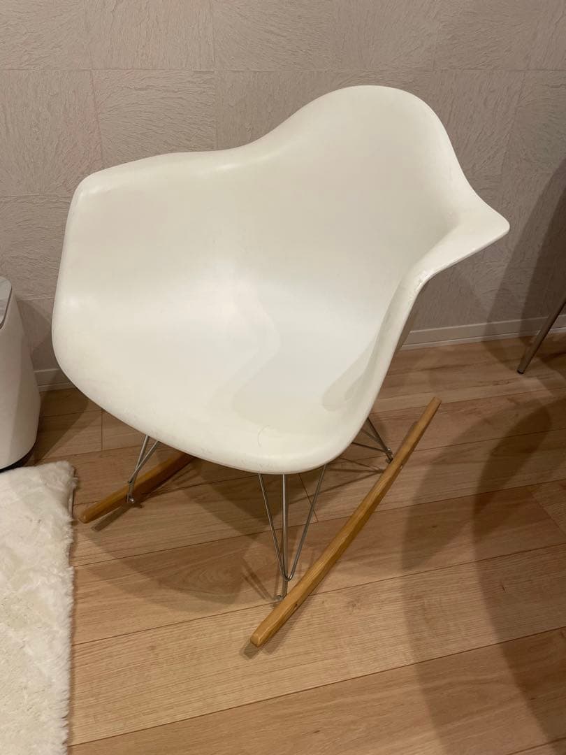 イームズ ロッキングチェア アームチェア ホワイト　※リプロダクト