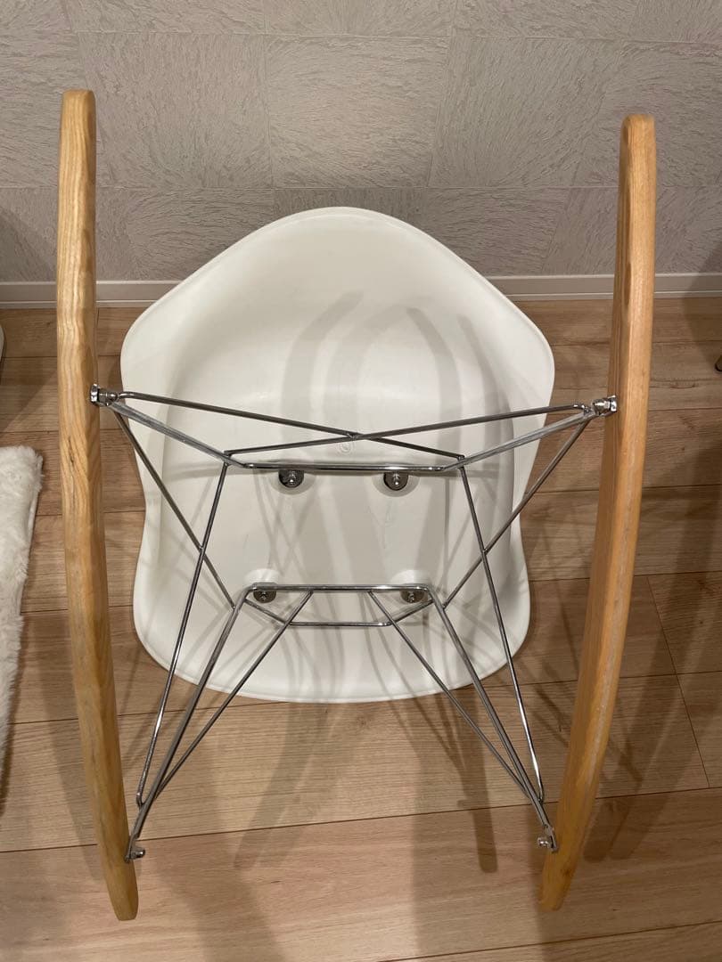 イームズ ロッキングチェア アームチェア ホワイト　※リプロダクト