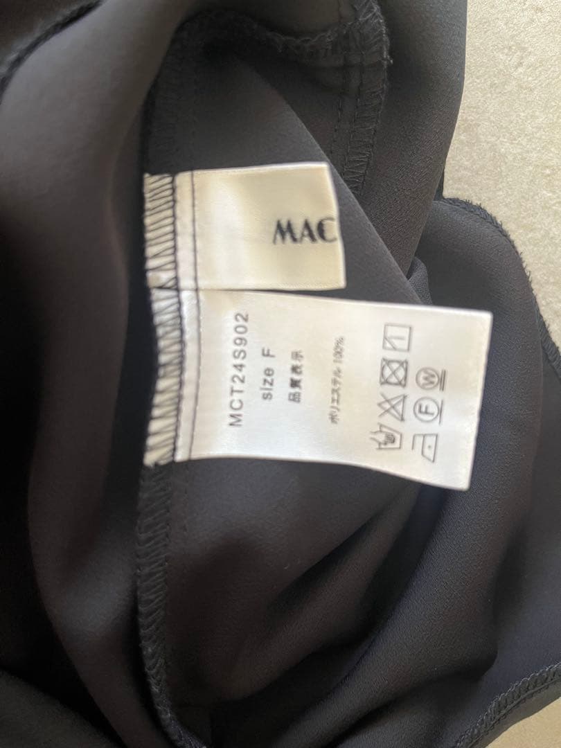 マチャット machatt ハーフスリーブオールインワン ブラック