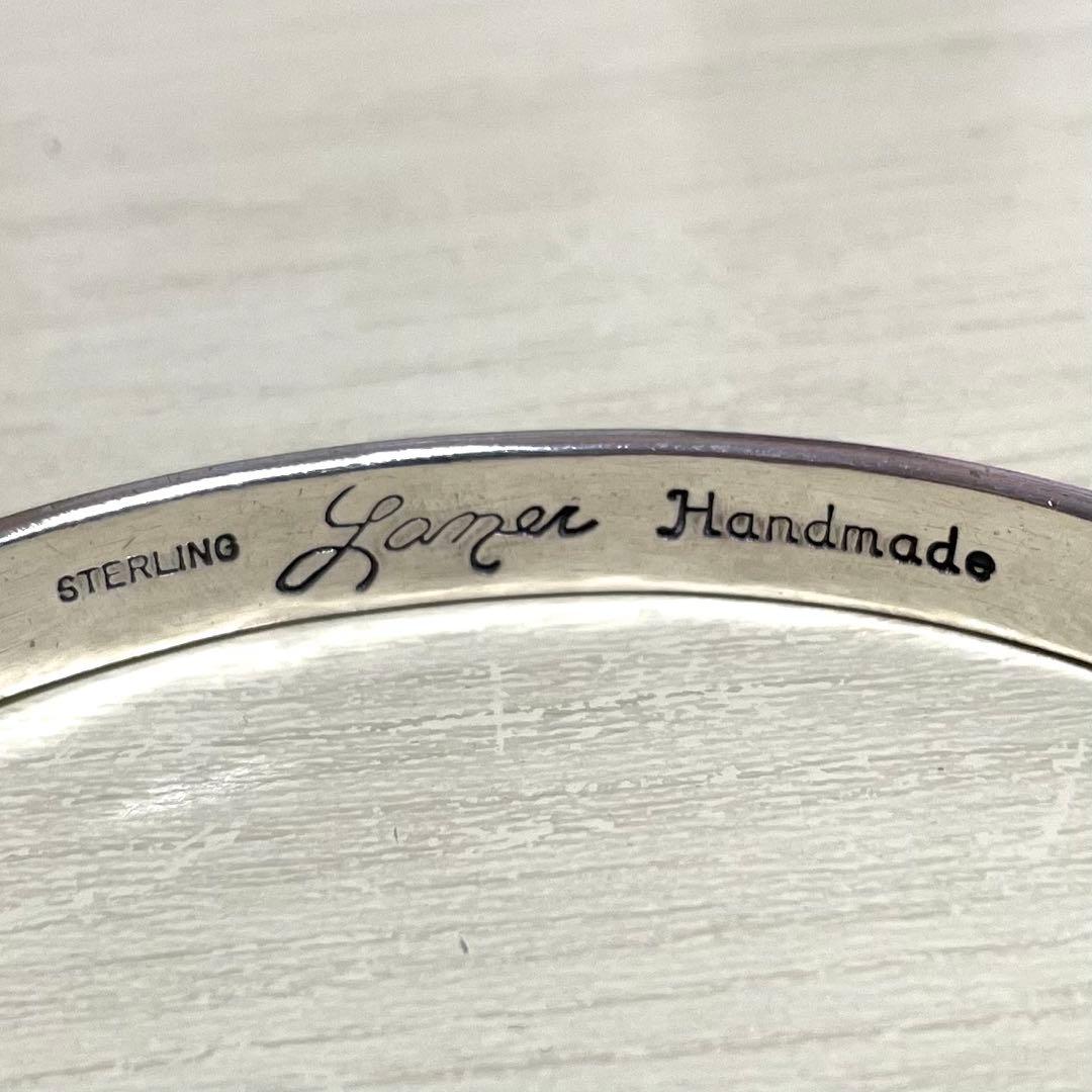 navajo Troy Laner OLDスタンプ ワーク バングル　希少