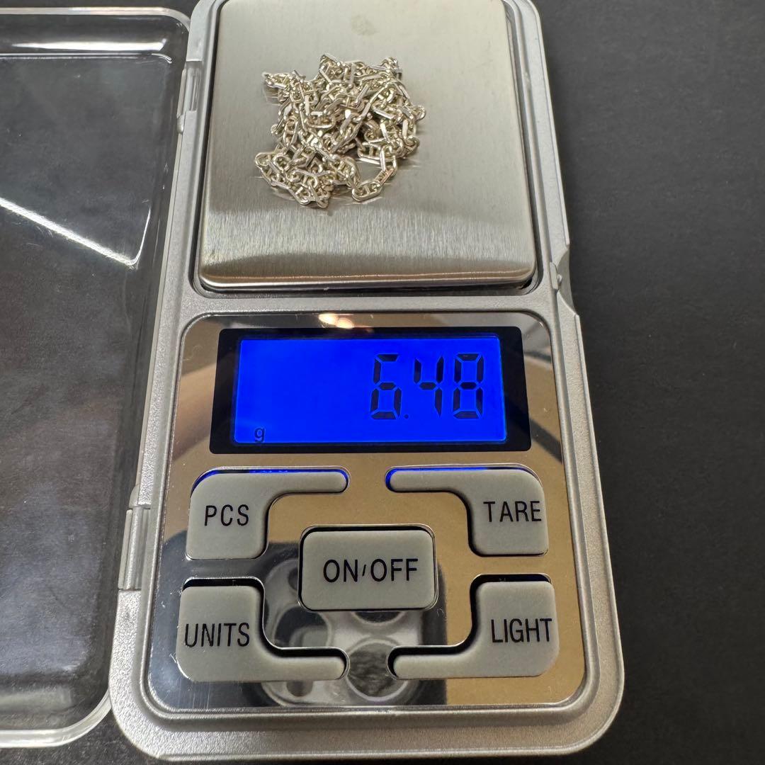 【イタリア製 45㎝】アンカーチェーン ネックレス silver925