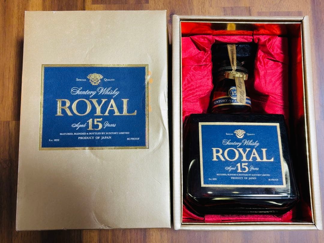 未開栓　サントリー　ウィスキー　ローヤルプレミアム15年