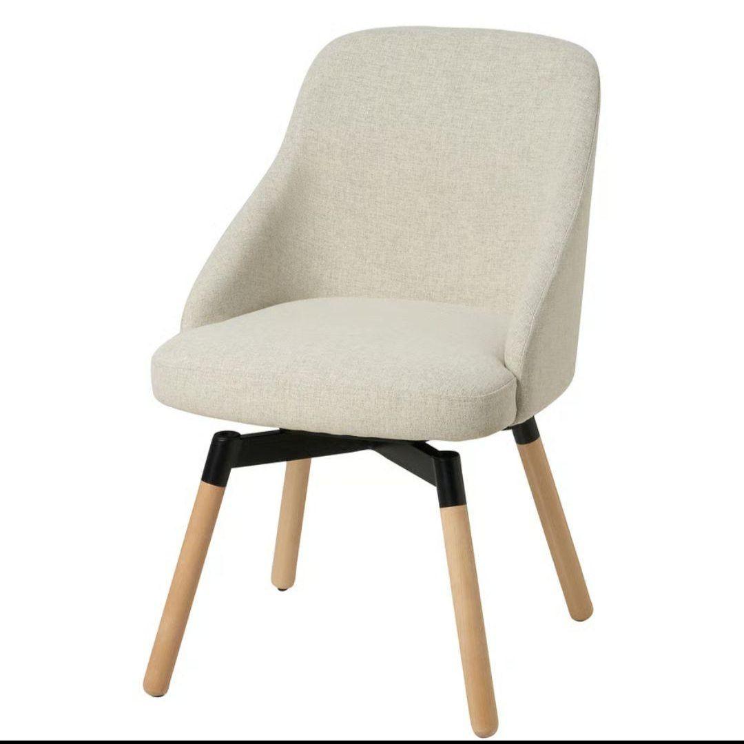 【美品/IKEA】ヤンオロフ/ファブリックダイニングチェア