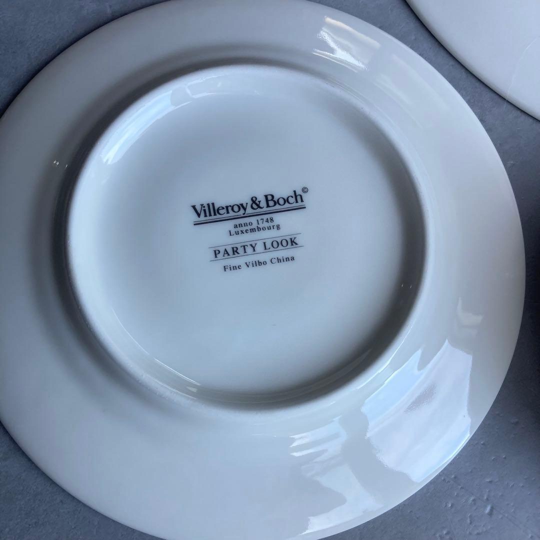 ビレロイ＆ボッホ パーティールック カップ＆ソーサー プレート 6点セット
