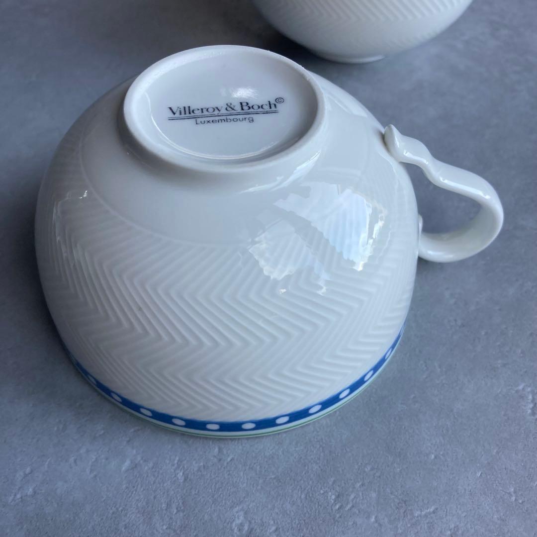 ビレロイ＆ボッホ パーティールック カップ＆ソーサー プレート 6点セット