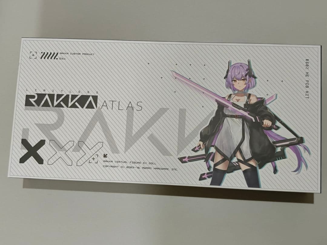 RAKKA 60 ATLAS スイッチ付 2.25U+1.25U+2.75U分割