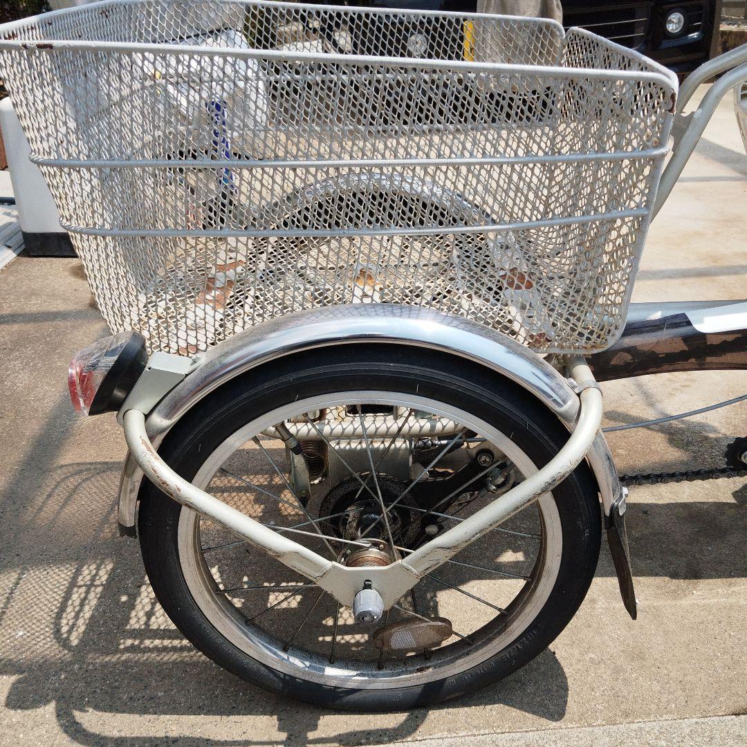 岐阜県岐阜市か大垣市配送 パナソニック電動アシスト三輪自転車 BE-ELR832