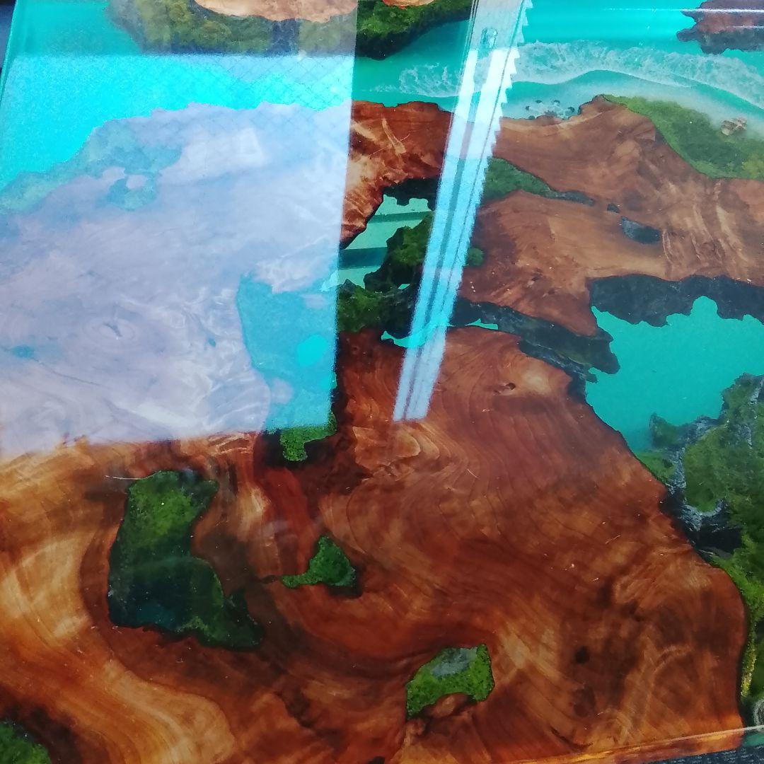 一点物のレジンテーブル一オリジナルデザイン樹脂アート