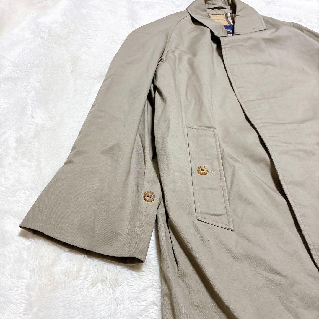 ヴィンテージ　バーバリーズ　 ステンカラーコート　ノバチェック　48