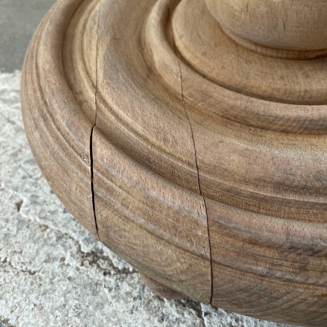 ビンテージ　サイドテーブル　フラワースタンド　花台　剥離