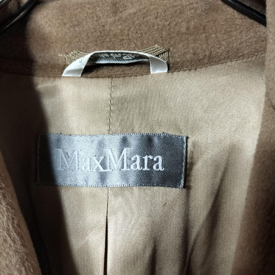 MAXMARA マックスマーラ 白タグ チェスターコート ロングコート ウール