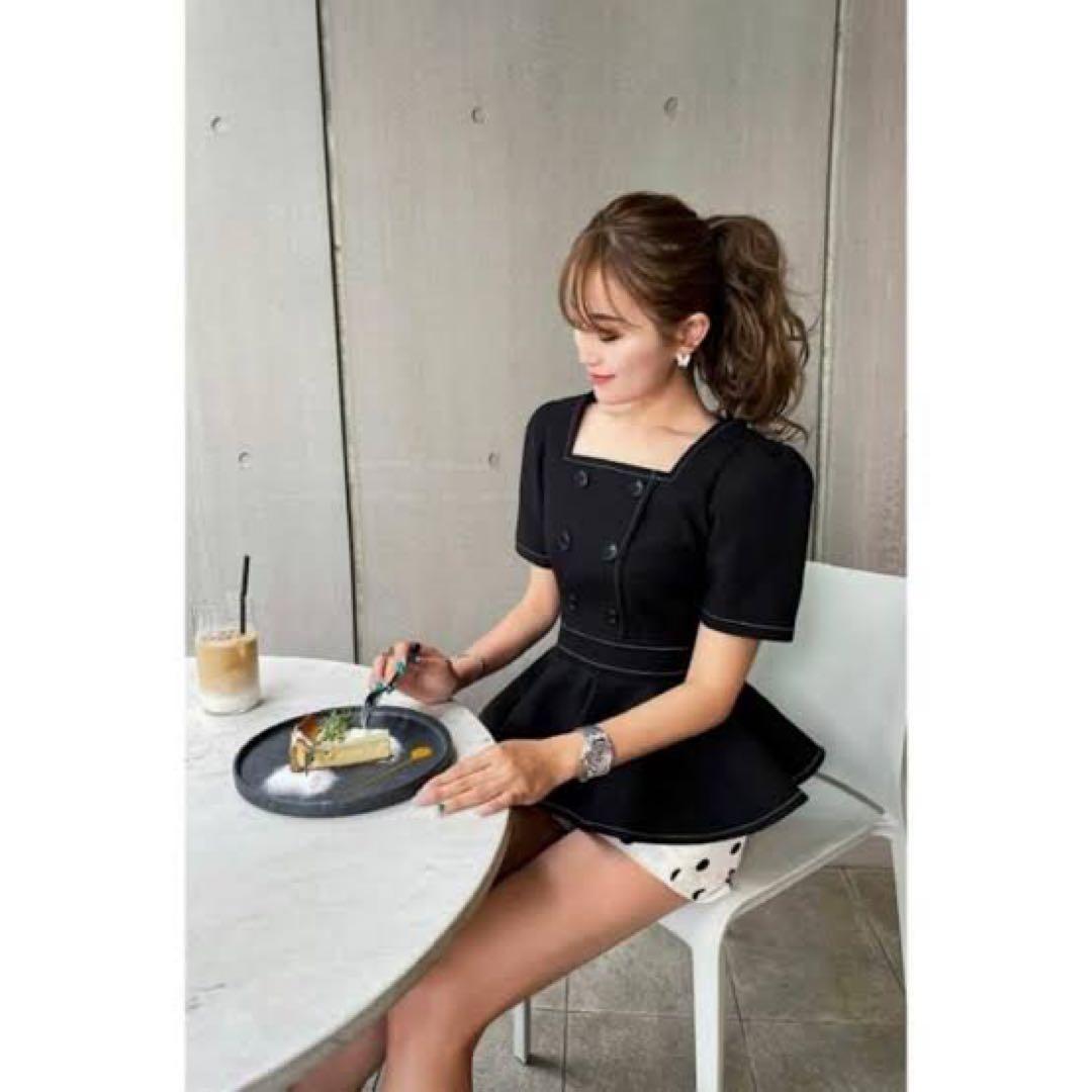 sheller シェリエ コントラストステッチジャケットトップス 美品