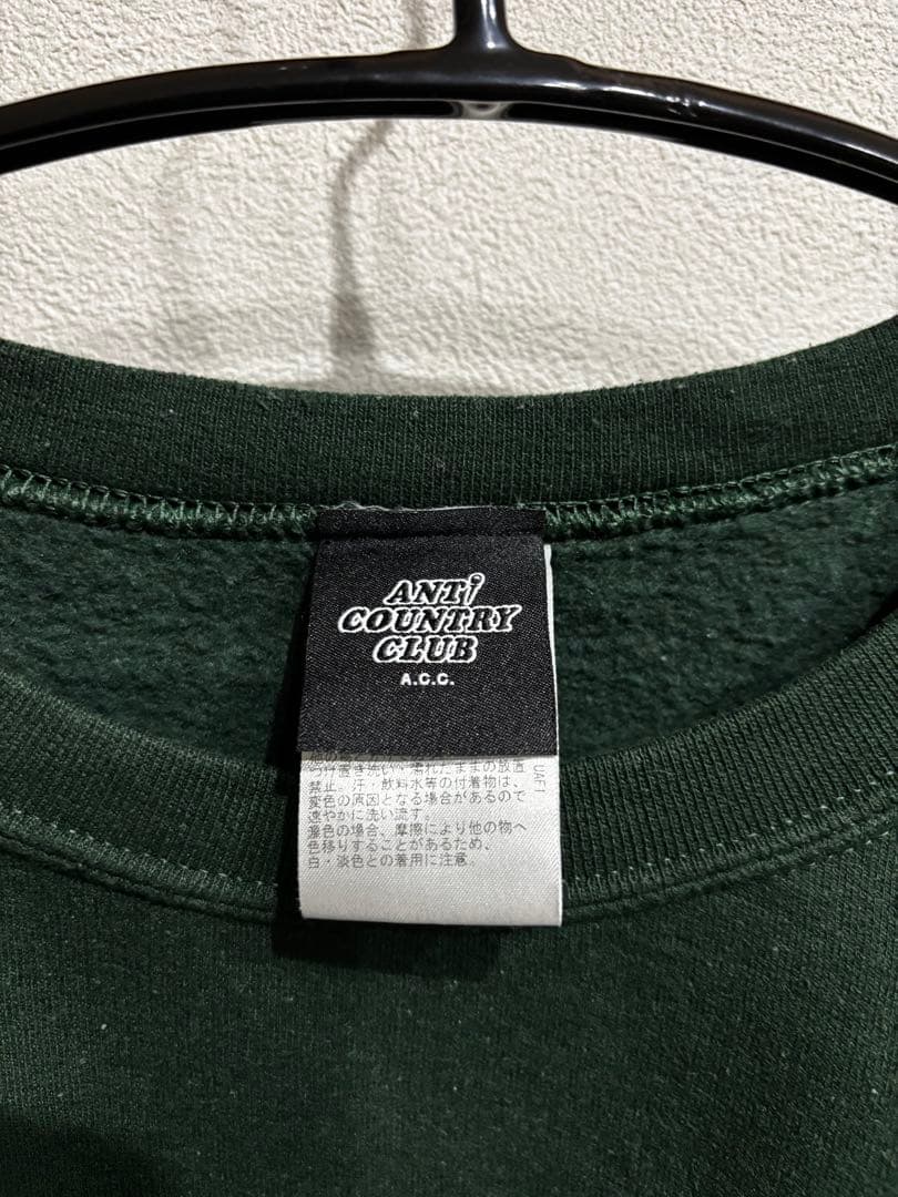 ANTI COUNTRY CLUB ✖️SONS スウェット