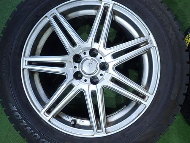 B1072【送料無料】スタッドレスホイール4本セット 225/55R17