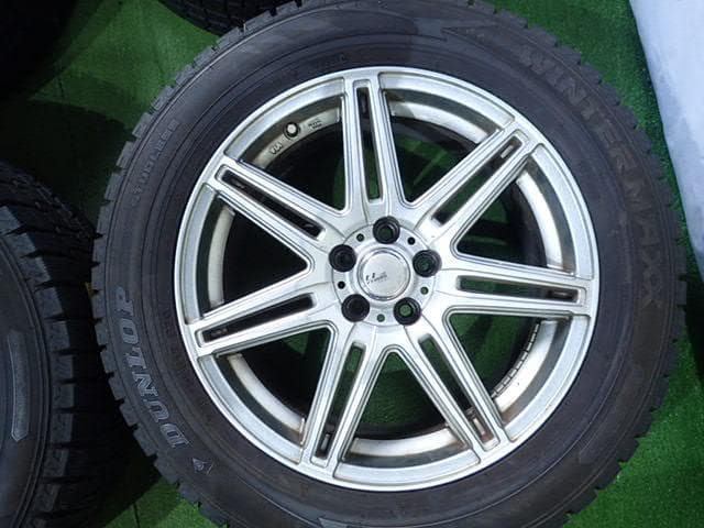 B1072【送料無料】スタッドレスホイール4本セット 225/55R17