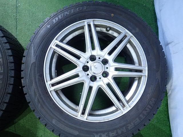 B1072【送料無料】スタッドレスホイール4本セット 225/55R17