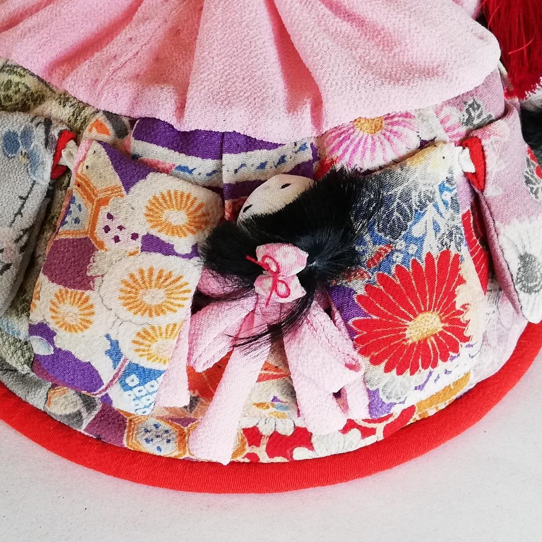 手つなぎ人形袋（細工きんちゃく）