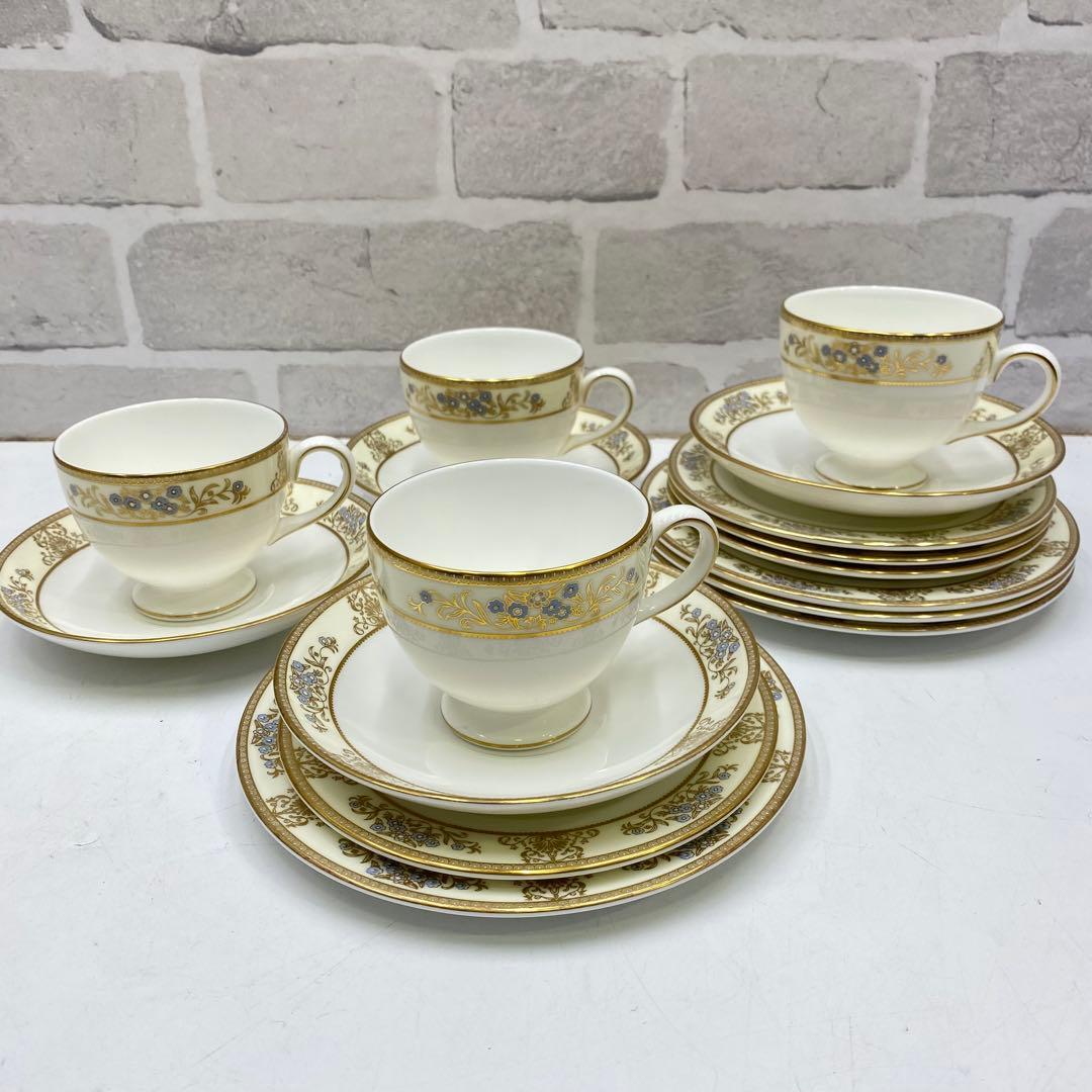  CLIVEDEN カップ＆ソーサー プレート トリオ4客セット