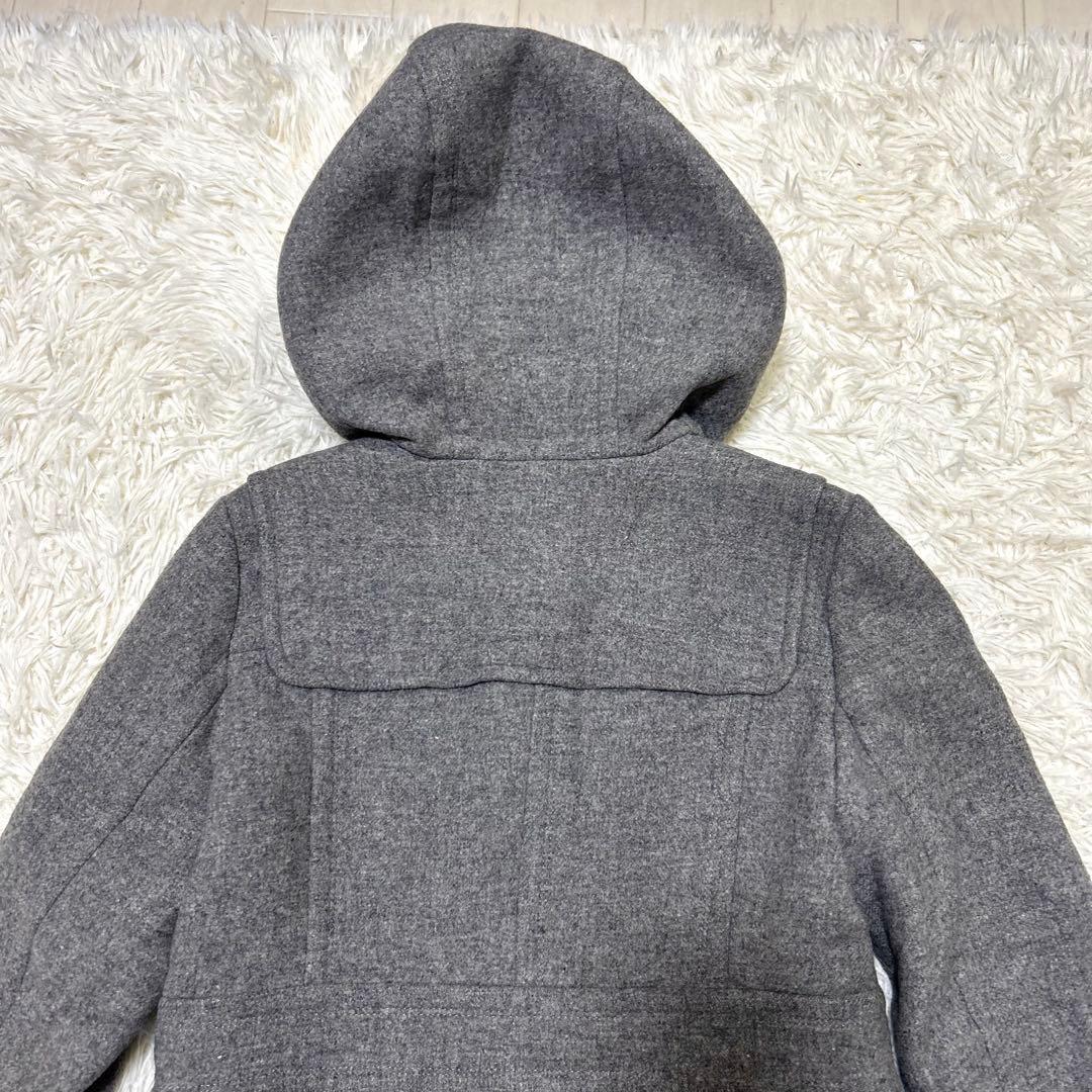 アンゴラ✨BURBERRYBLUE LABELバーバリー ダッフルコートグレーL