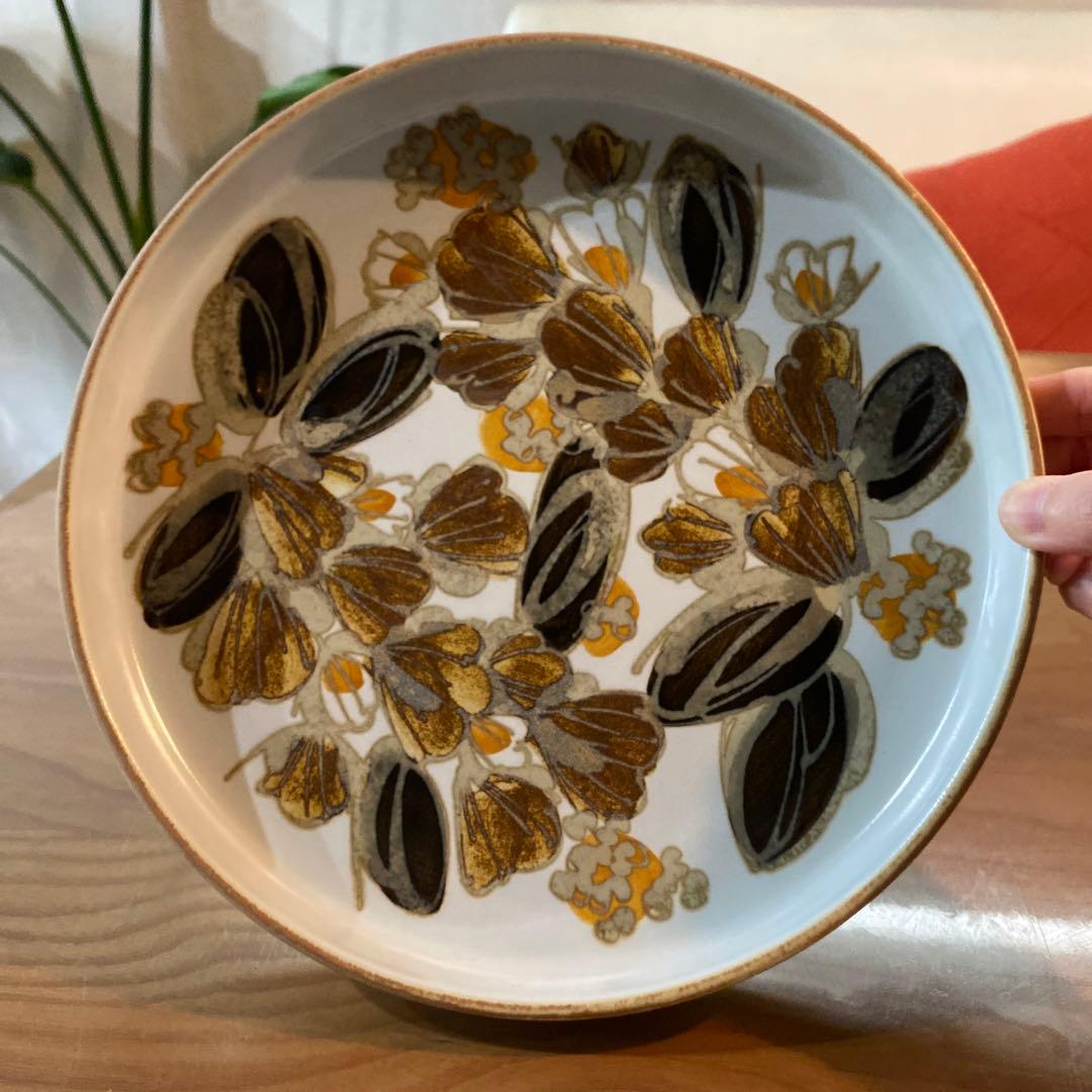 バッカ　エレンマルマー　ロイヤルコペンハーゲン　北欧　大皿　25㎝　ビンテージ