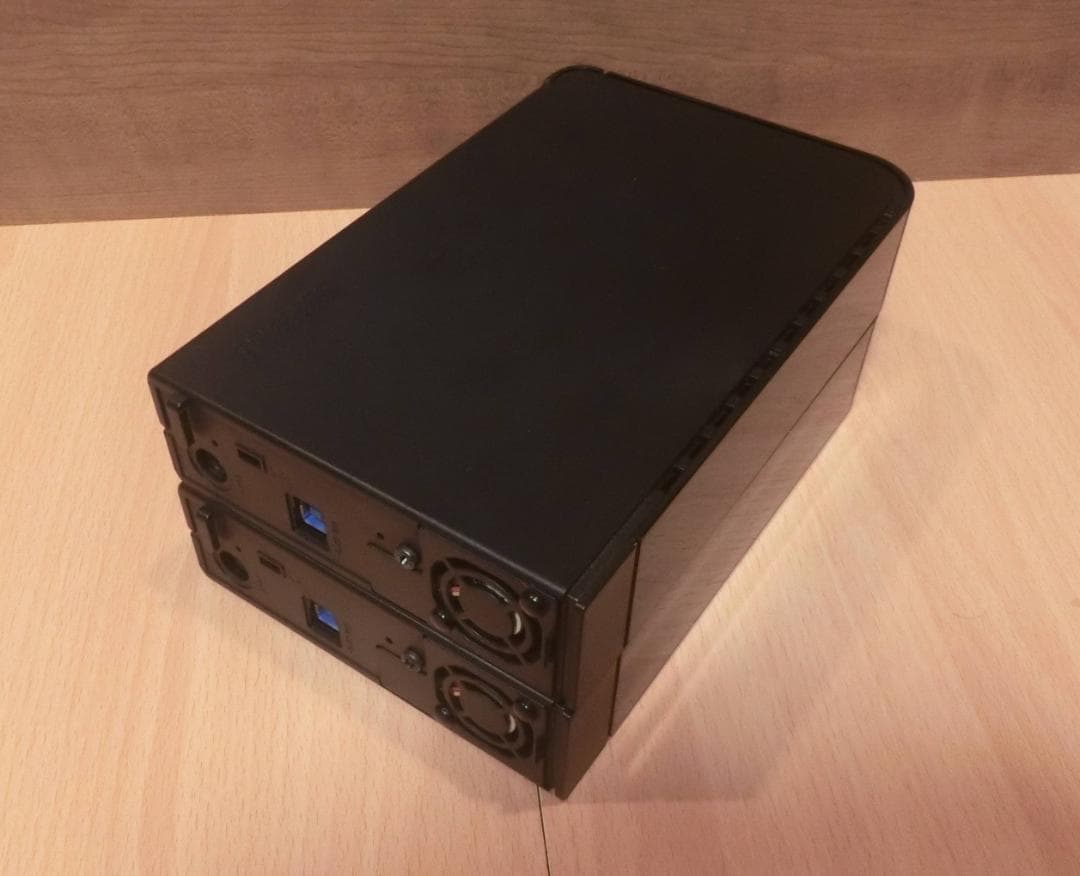 BUFFALO 外付けHDD 3TB HD-LX3.0U3D【２台セット】