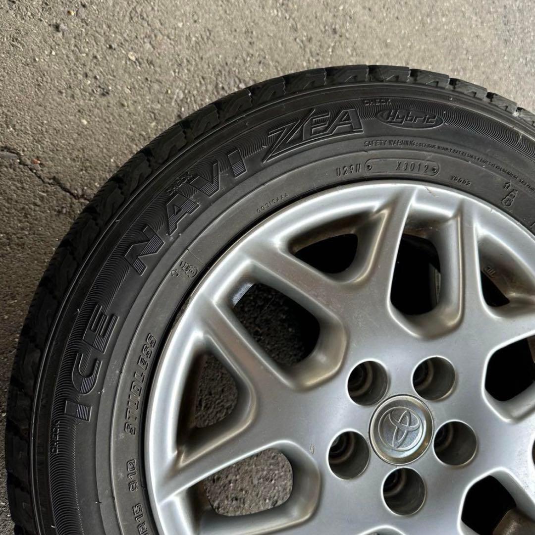 トヨタ シエンタICE NAVI ZEA スタッドレスタイヤ 195/65R15