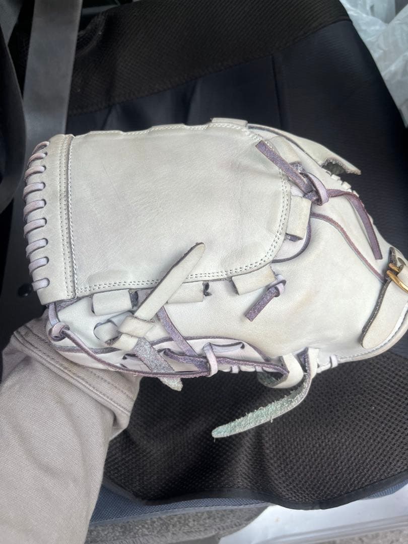 ミヤマホワイト 野球硬式グローブ左