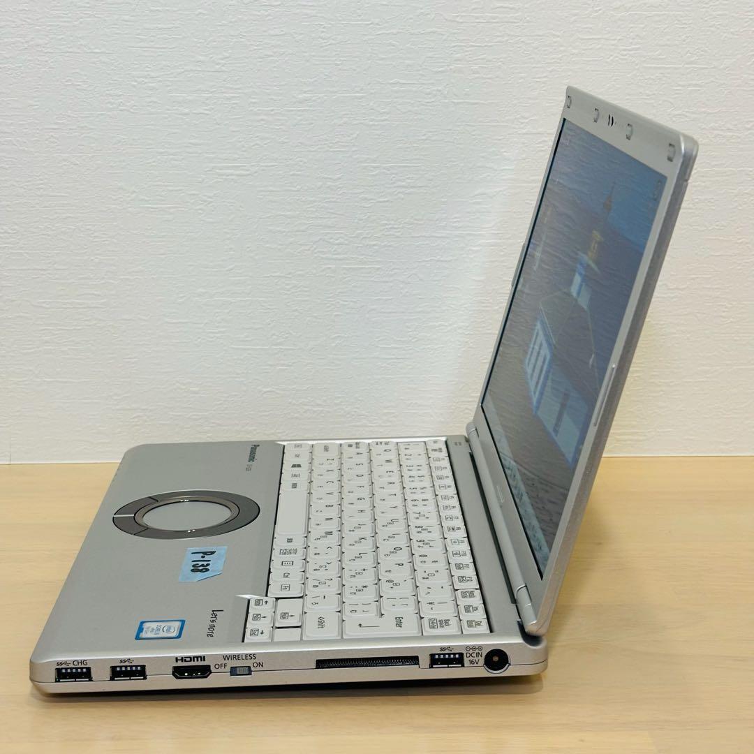 レッツノート PC Windows11 SSD DVD オフィス付き P-138