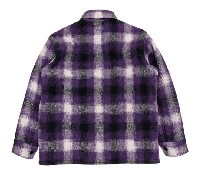 み*ち様 Subculture OMBRE CHECK JACKET PURPL