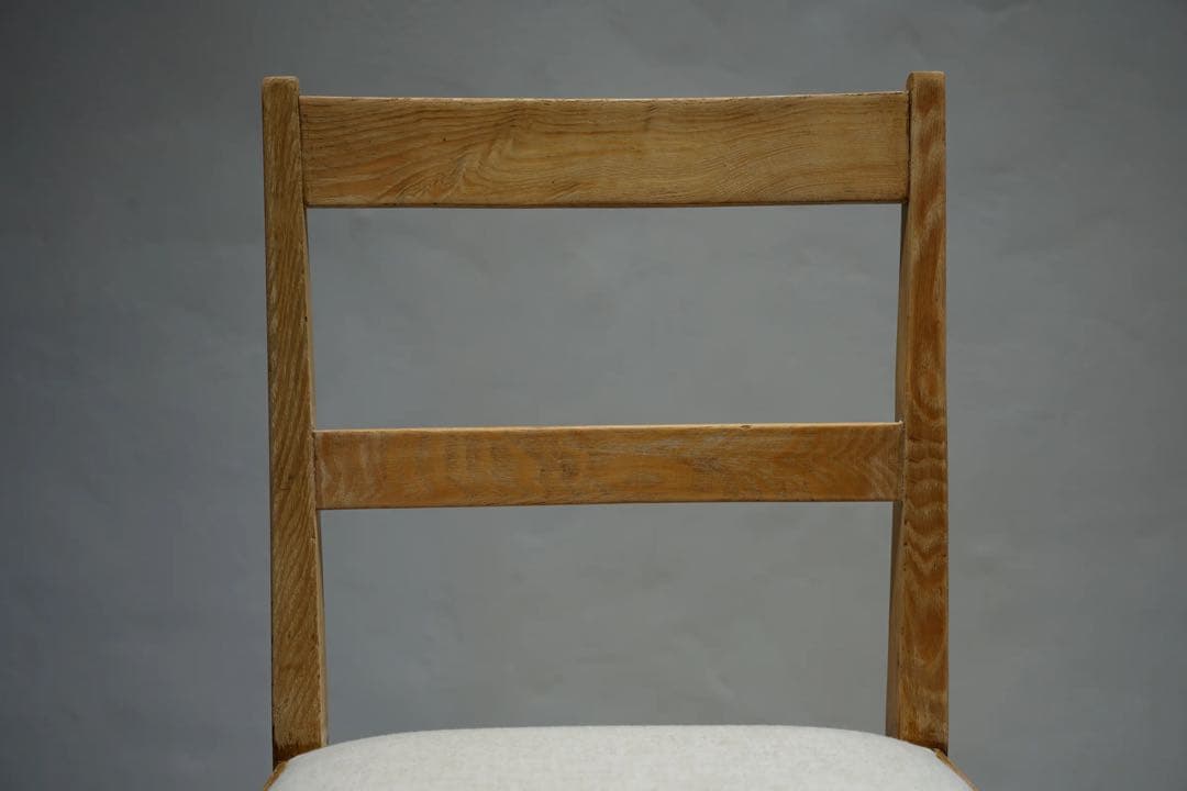 昭和初期　栗材　古木　古椅子　ビンテージ　アンティーク　チェア